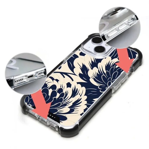 Case MagSafe Elite Bumper for Apple iPhone 15 Pro - Design DA40D