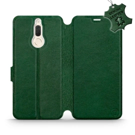 Phone Case Huawei Mate 10 Lite - Design Green Leather