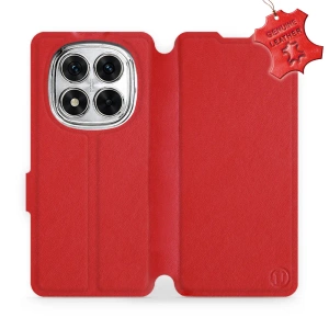 Phone Case Xiaomi Redmi Note 14 Pro 5G - Design Red Leather
