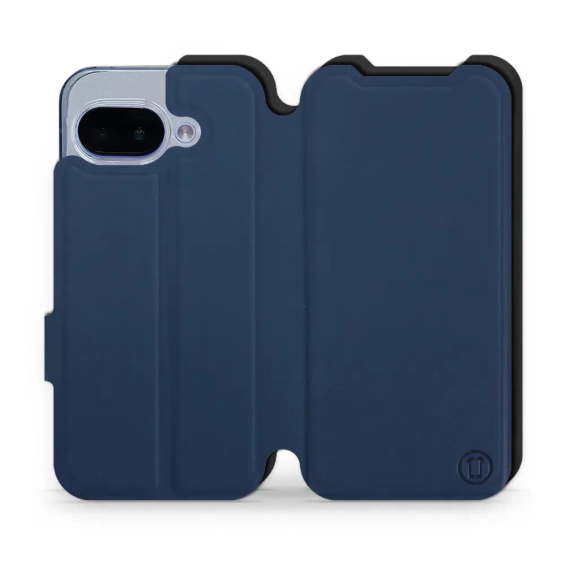 Etui Soft Touch do Google Pixel 9A - wzór Głęboki granat z czernią