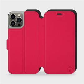 Etui Soft Touch do Apple iPhone 13 Pro - wzór Żywa czerwień z czernią