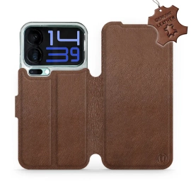Phone Case Xiaomi 17 Pro Max - Design Brown Leather