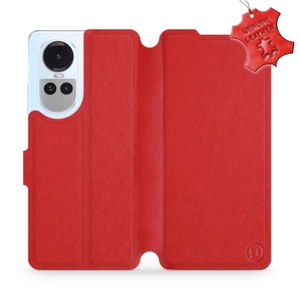 Hülle für OPPO Reno 10 5G - Farbe Red Leather