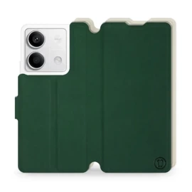 Phone Case Xiaomi Redmi Note 13 5G - Design Green with Platinum