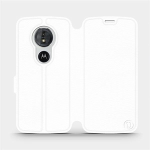 Phone Case Motorola Moto E5 - Design White&Gray