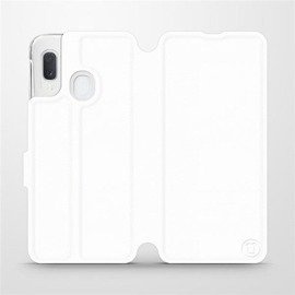 Phone Case Samsung Galaxy A20e - Design White&Orange