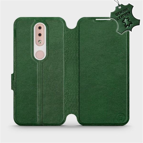 Phone Case Nokia 4.2 - Design Green Leather