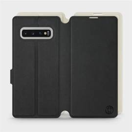 Phone Case Samsung Galaxy S10 Plus - Design Black with Platinum