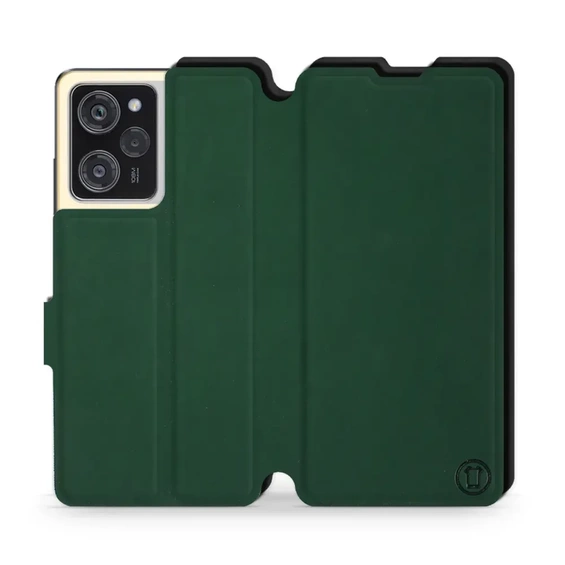 Hülle für Xiaomi Poco X5 Pro 5G - Farbe Grün mit Schwarz