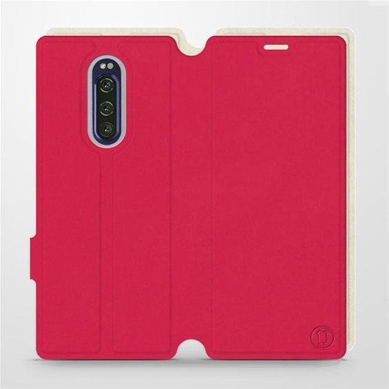 Phone Case Sony Xperia 1 - Design Red with Platinum