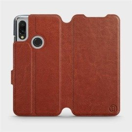 Phone Case Xiaomi Redmi 7 - Design Brown&Orange
