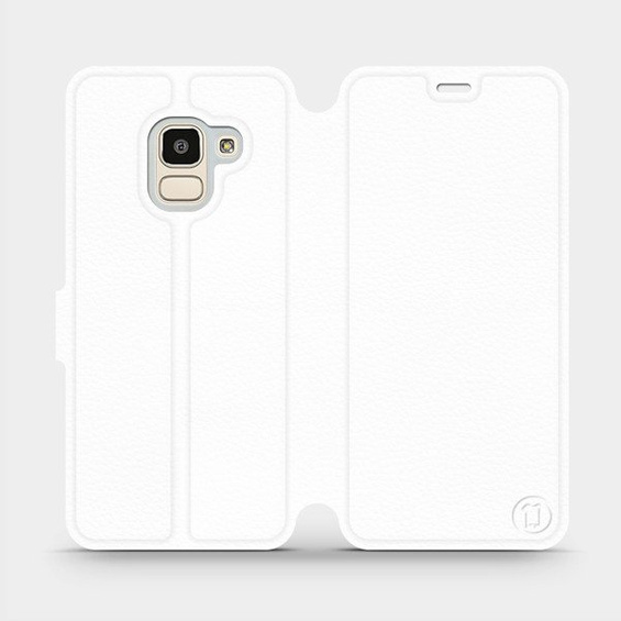 Hülle für Samsung Galaxy J6 2018 - Farbe White&Gray