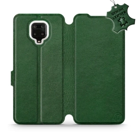 Phone Case Xiaomi Redmi Note 9 Pro - Design Green Leather