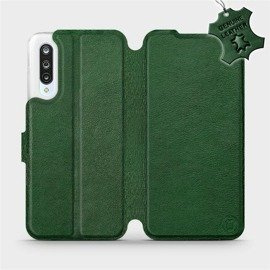 Phone Case Xiaomi Mi 9 Lite - Design Green Leather