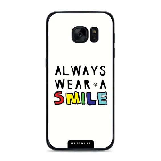 Phone Glossy Case Samsung Galaxy S7 - Design G077G