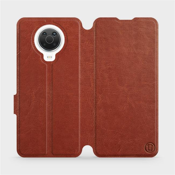 Etui do Nokia G20 - wzór Brown&Orange