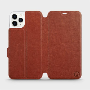 Phone Case Apple iPhone 11 Pro Max - Design Brown&Orange