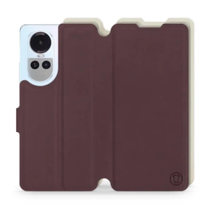 Phone Case OPPO Reno 10 5G - Design Burgundy with Platinum