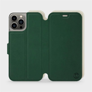 Phone Case Apple iPhone 13 Pro - Design Green with Platinum