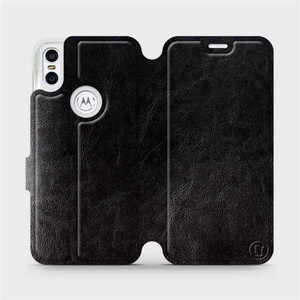 Phone Case Motorola One - Design Black&Gray