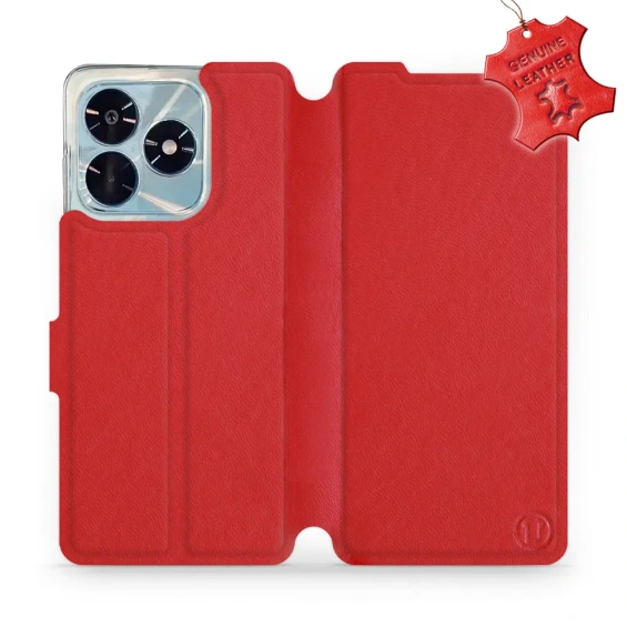 Phone Case Huawei Honor X5c Plus - Design Red Leather