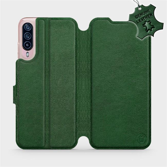 Phone Case HTC Desire 22 Pro - Design Green Leather