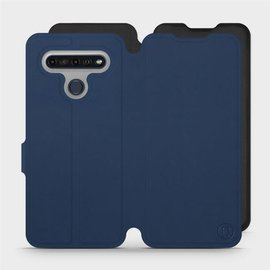 Phone Case LG K61 - Design Navy with Black