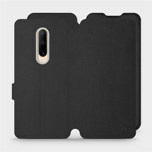 Etui Soft Touch do OnePlus 7 Pro - wzór Satynowa czerń