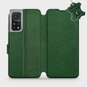 Phone Case Xiaomi Mi 10T - Design Green Leather