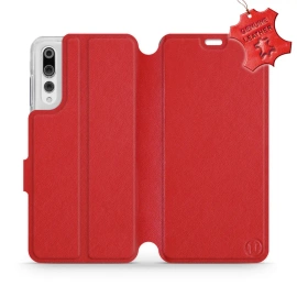 Hülle für Huawei P20 Pro - Farbe Red Leather