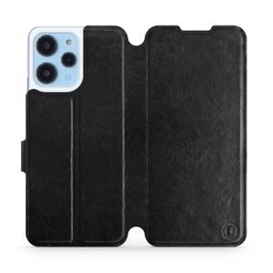 Hülle für Xiaomi Redmi 12 - Farbe Black&Orange