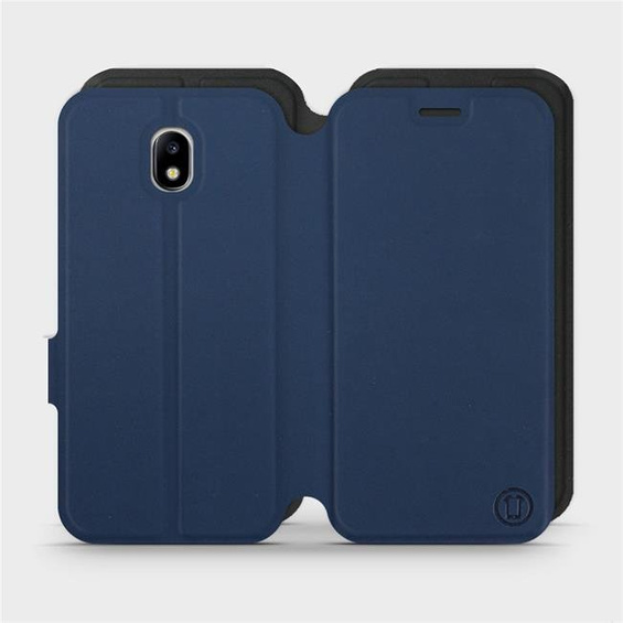 Phone Case Samsung Galaxy J7 2017 - Design Navy with Black