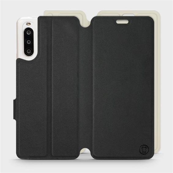 Phone Case Sony Xperia 10 II - Design Black with Platinum