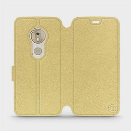 Phone Case Motorola Moto G7 Play - Design Gold&Orange