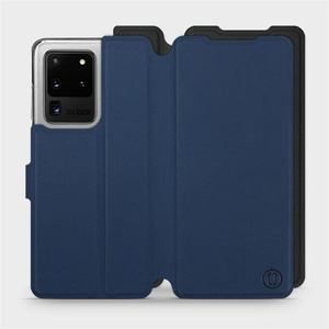 Phone Case Samsung Galaxy S20 Ultra - Design Navy with Black