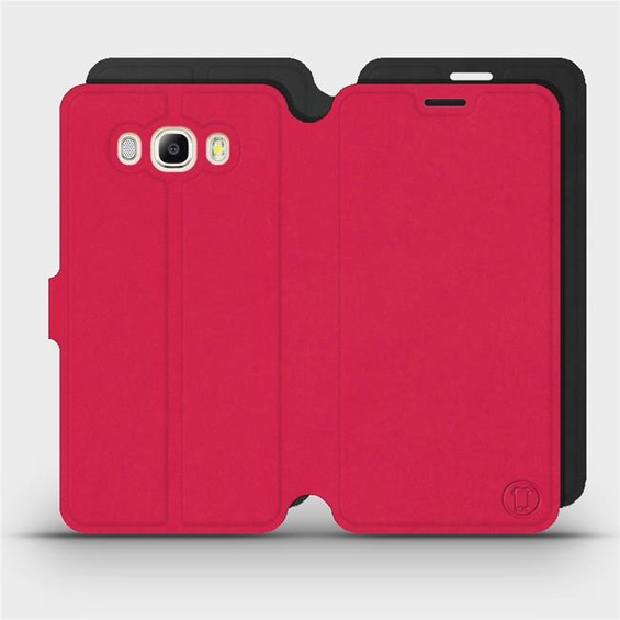 Phone Case Samsung Galaxy J7 2016 - Design Red with Black