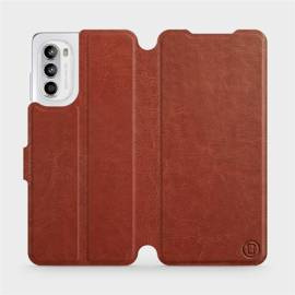 Phone Case Motorola Moto G52 - Design Brown&Orange