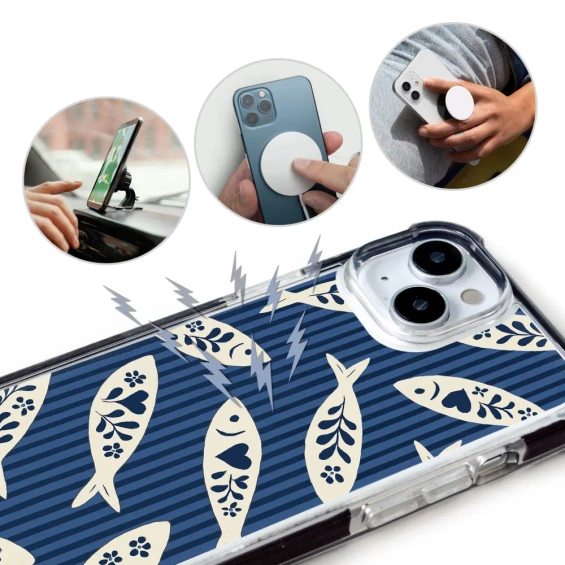 Case MagSafe Elite Bumper for Apple iPhone SE 2022 - Design DP89D