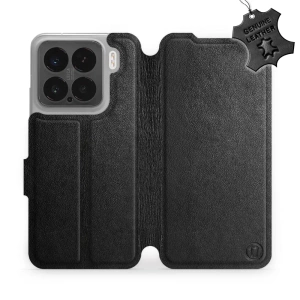 Phone Case Xiaomi 15 - Design Black Leather