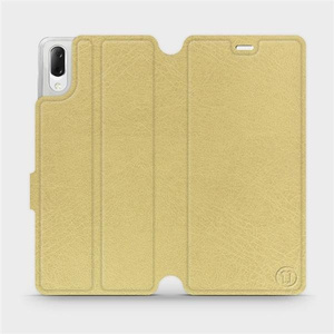 Etui do Sony Xperia L3 - wzór Gold&Gray