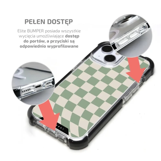 Etui MagSafe Elite Bumper Apple iPhone 15 - wzór DA58D