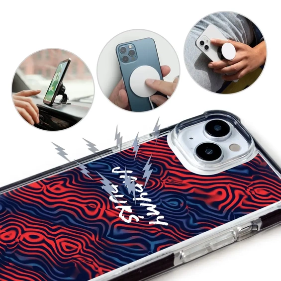 Etui MagSafe Elite Bumper Apple iPhone XS - wzór D07GZ