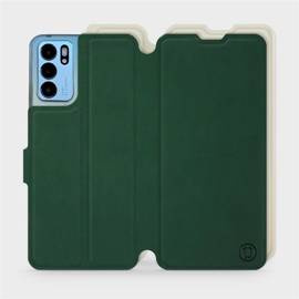 Phone Case OPPO Reno 6 5G - Design Green with Platinum