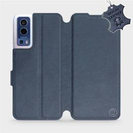 Phone Case Vivo Y52 5G - Design Blue Leather