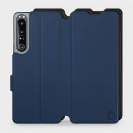 Phone Case Sony Xperia 1 IV - Design Navy with Black