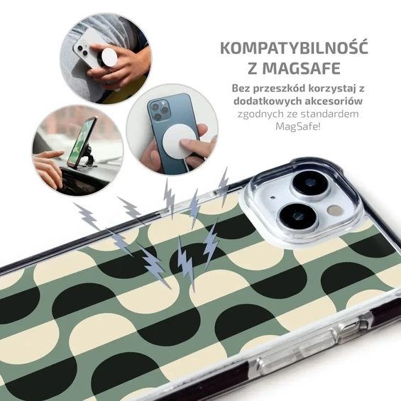 Etui MagSafe Elite Bumper Apple iPhone SE 2020 - wzór DA56D