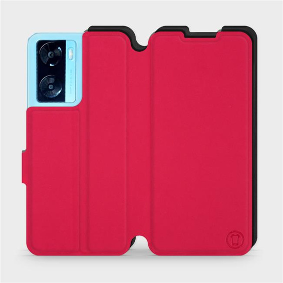 Phone Case OPPO A57s - Design Red with Black
