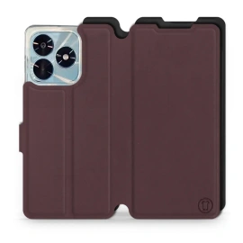 Phone Case Huawei Honor X5c Plus - Design Burgundy with Black