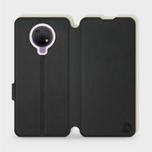 Phone Case Nokia G10 - Design Black with Platinum