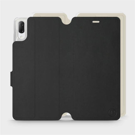 Phone Case Sony Xperia L3 - Design Black with Platinum